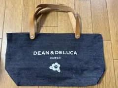 DEAN & DELUCA ダークブルートートバッグ　ハワイ　限定