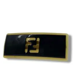 Vintage Fendi FF pattern barrette
