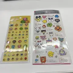 大人の図鑑シール　たまごっちキャラクター編　タイルみたいなシール