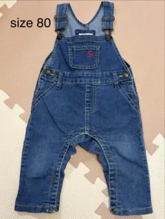 POLO Baby デニムオーバーオール サイズ80