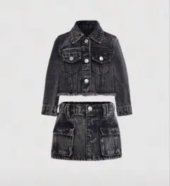 shein デニム　セットアップ　美品❤︎ 6-9M