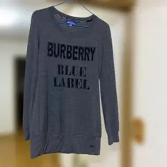 BURBERRY BLUE LABEL グレー 長袖 トップス 38