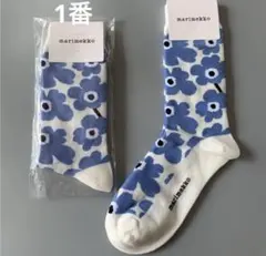 新品未使用　marimekko ソックス　　レディース靴下　1番