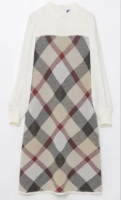 新品、タグ付き！ブルーレーベル・クレストブリッジ　ニットワンピース