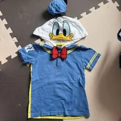 BABYDOLL ドナルドダック なりきりフード付きTシャツ 110cm