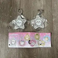 【ちいかわ】ラメアクリルキーホルダー4/ちいかわ2個セット