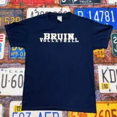 JERZEES バレーボール プリントTシャツ ネイビー M BRUIN 半袖のサムネイル