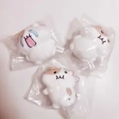 もちにゃみ ぬいぐるみマスコット 3種セット　ガチャガチャ