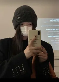 【未使用に近い】ニット帽/ビーニー