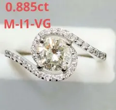 決算セール‼️】Pt900ダイヤモンドリング 1カラット Dカラー - メルカリ