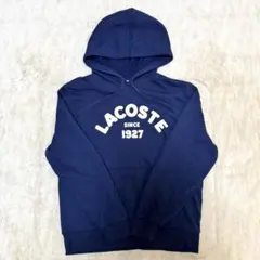 LACOSTE パーカー ネイビー レディース 38サイズのサムネイル