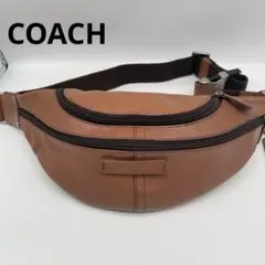 極美品✨COACH ボディバッグ スリングバッグ ミニバック レザー ブラック