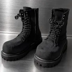 STOMPER BOOTS 厚底 ハイカット ダービーブーツ opium y2kのサムネイル