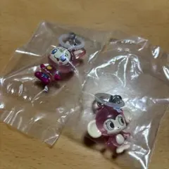 ナルミヤキャラクターズめじるしアクセサリー　ベリエちゃん、ミンキー