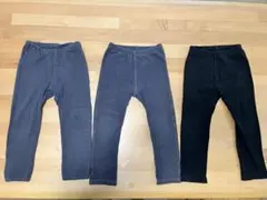 UNIQLO 100サイズ レギンス　3点セット