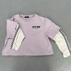 SISTER JENNI ロンT 重ね着風　150 長袖カットソー