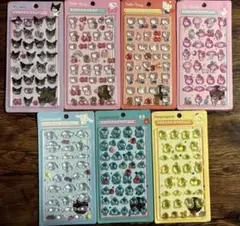 サンリオ／ボンボンドロップシール7点セット