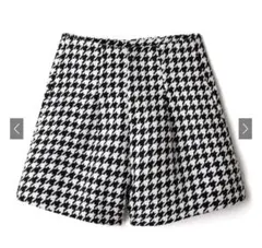 千鳥柄 ショートパンツ Sサイズ