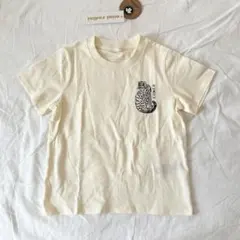 mini rodini［ミニロディーニ］ワンポイントトラさんTシャツのサムネイル