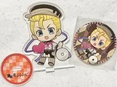 東京卍リベンジャーズ 東リベ プリンセスカフェ アクスタ 缶バッジ①