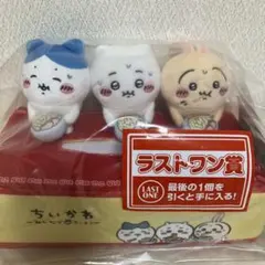 未開封 ちいかわ みんなでラーメン ラストワン賞 ティッシュケース 一