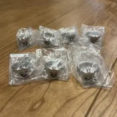 シールド型カプセルトイ 7個セット　ボンゴレリング