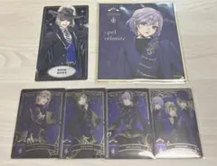 ツイステ　ポムフィオーレ　色紙　メタルカード　アルカナカード