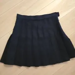 American Apparel ネイビー プリーツスカート XS