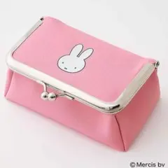 素敵なあの人2026年3月付録 　miffyミッフィースクエアがま口ミニポーチ1