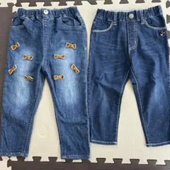 DOUBLE.B petitmainデニムパンツ 100cm