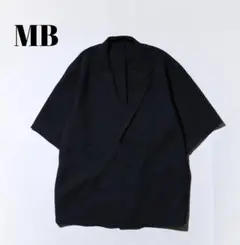 MB ワッフルジャケット 半袖 シャツ Mサイズ ブラックのサムネイル