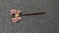 アナスイ　ANASUI　ヘアピン　バタフライ