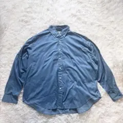 ✨美品✨THE SHINZONE DADDYシャツ ブルー RS 長袖 23SSのサムネイル