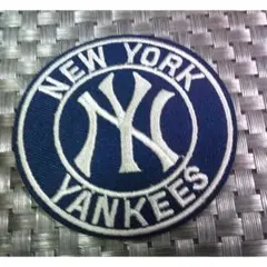 《紺円ＮＹ》球魂■新品 ニューヨーク・ヤンキース野球 ベースボール 刺繍ワッペン