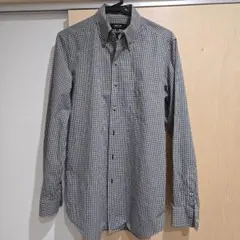 コムサイズム チェック柄 長袖シャツ L