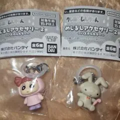 クレヨンしんちゃん めじるしアクセサリー2 パステルカラー 2点セット