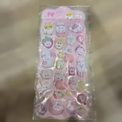 動物キャラクターぷっくりシールセット