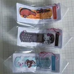 サンリオばんそうこうキーホルダー２　３点セット