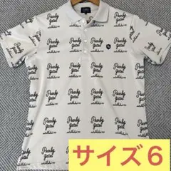PEARLY GATES ポロシャツ サイズ6 ホワイト