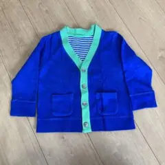 ユニクロ　カーディガン　ブルー　90cm