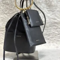 美品★ORSETTO オルセット　スピック&スパン　別注SP3セット　バッグ　黒のサムネイル