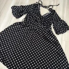 kleindoeil ワンピース 水玉模様 半袖　ワンピース