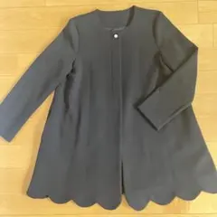即発送可【BIRTHDAYBASHバースデーバッシュ】スカラップコート黒のサムネイル