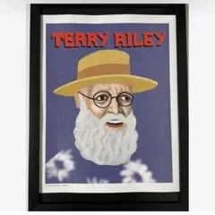 (A4額付き)Terry Riley/テリー・ライリー　竹内俊太郎　タワレコ
