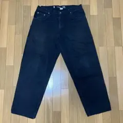 90s USA製LEVI`S SILVERTAB BAGGY ブラックデニム