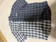 LEFLAH 半袖チェックシャツ XXL バイカラー　WANIMA レフラー