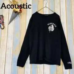 【Acoustic】ヴィンテージ 古着 Tシャツ カットソー インディアン　Sのサムネイル