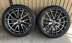 SCHNEIDER 17インチ PCD100 タイヤホイールのみ 2本 Schneider 17インチアルミホイール5穴、PCD 100 - メルカリ
