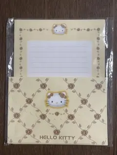 レア♡サンリオ♡キティ Vivitix 野薔薇ゴールド レターセット 2000年