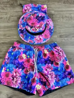 ♡ROXY 蜷川実花 コラボモデル 水陸両用ハットとサーフパンツのまとめ売り♡